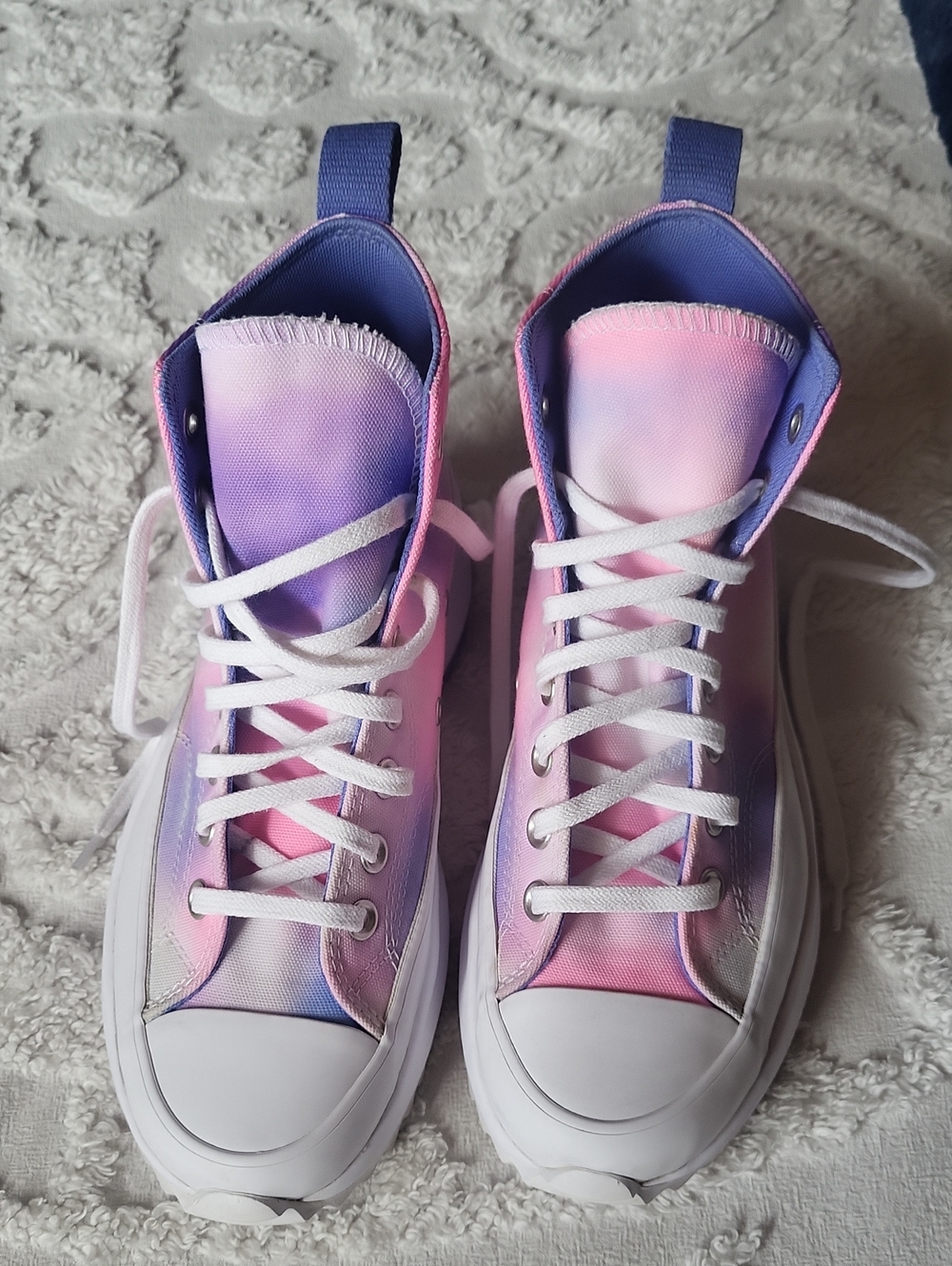 Converse Run Star Hike High Sneakers WO's Size 8